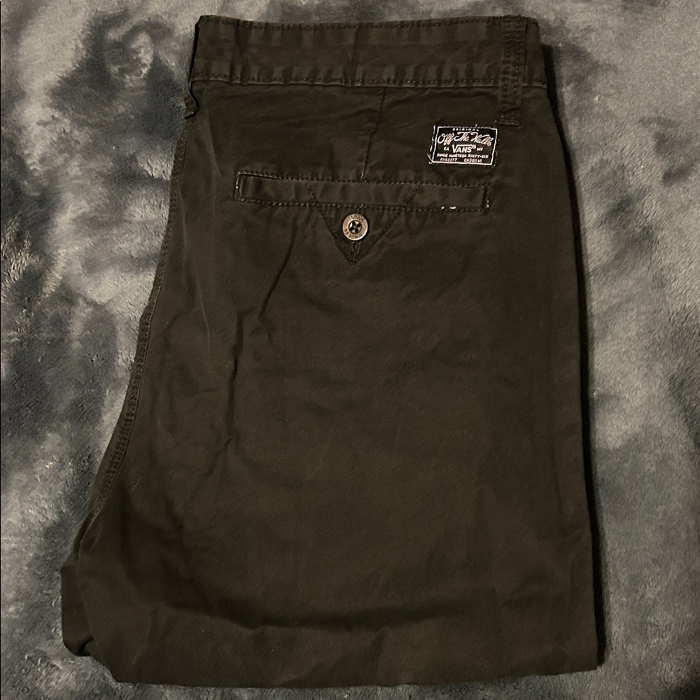 Vans Men's Black Chinos